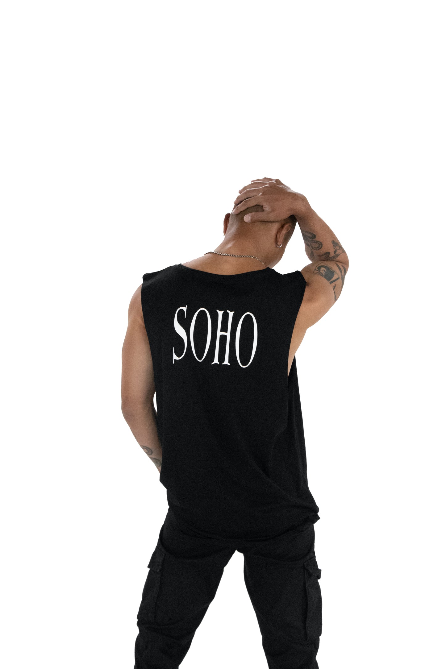 Black Jersey Tank