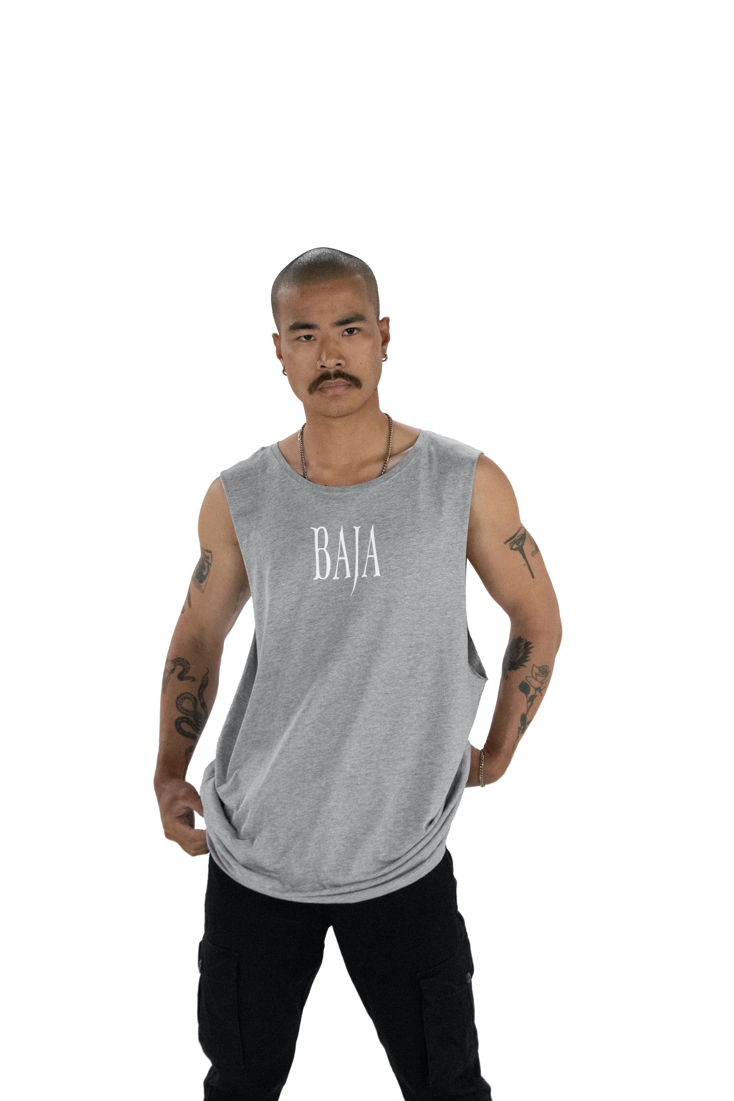 Grey Jersey Tank